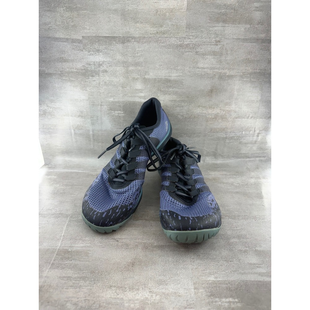 Merrell Bare Access Flex 2 E-Mesh Blue Black Trail Shoes J84818 Women Sz 9.5